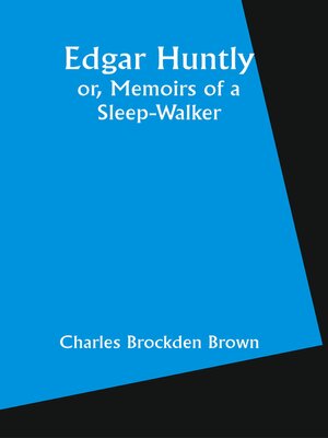 cover image of Edgar Huntly
